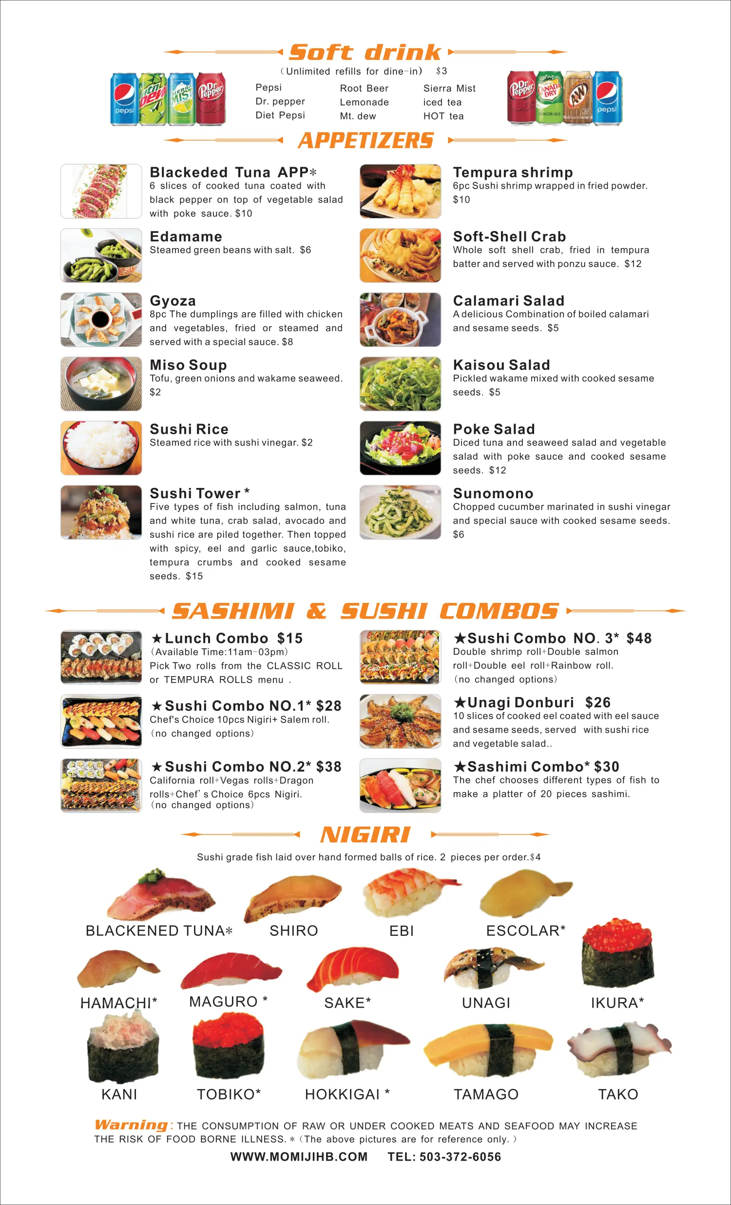 Momiji Sushi - Japanese Restaurant｜Online Order｜Hillsboro｜OR